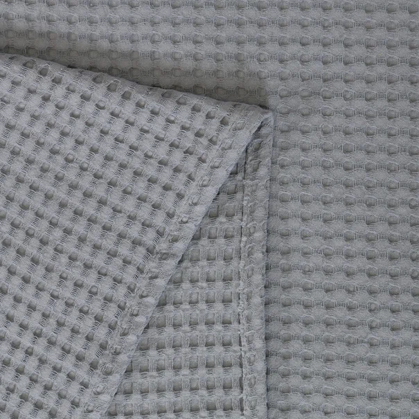 Κουβέρτα Πικέ Μονή (170x240) Naf-Naf Waffle Grey