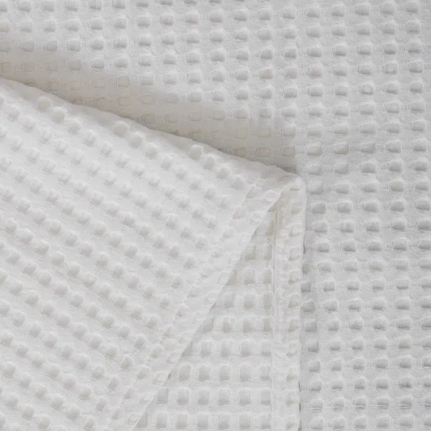 Κουβέρτα Πικέ Υπέρδιπλη (230x240) Naf-Naf Waffle White