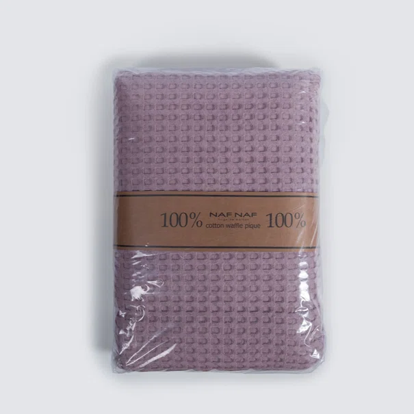 Κουβέρτα Πικέ Υπέρδιπλη (230x240) Naf-Naf Waffle Purple