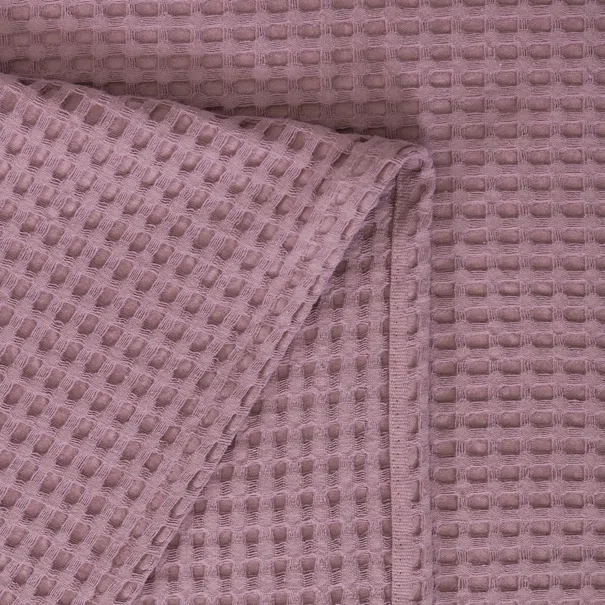 Κουβέρτα Πικέ Υπέρδιπλη (230x240) Naf-Naf Waffle Purple