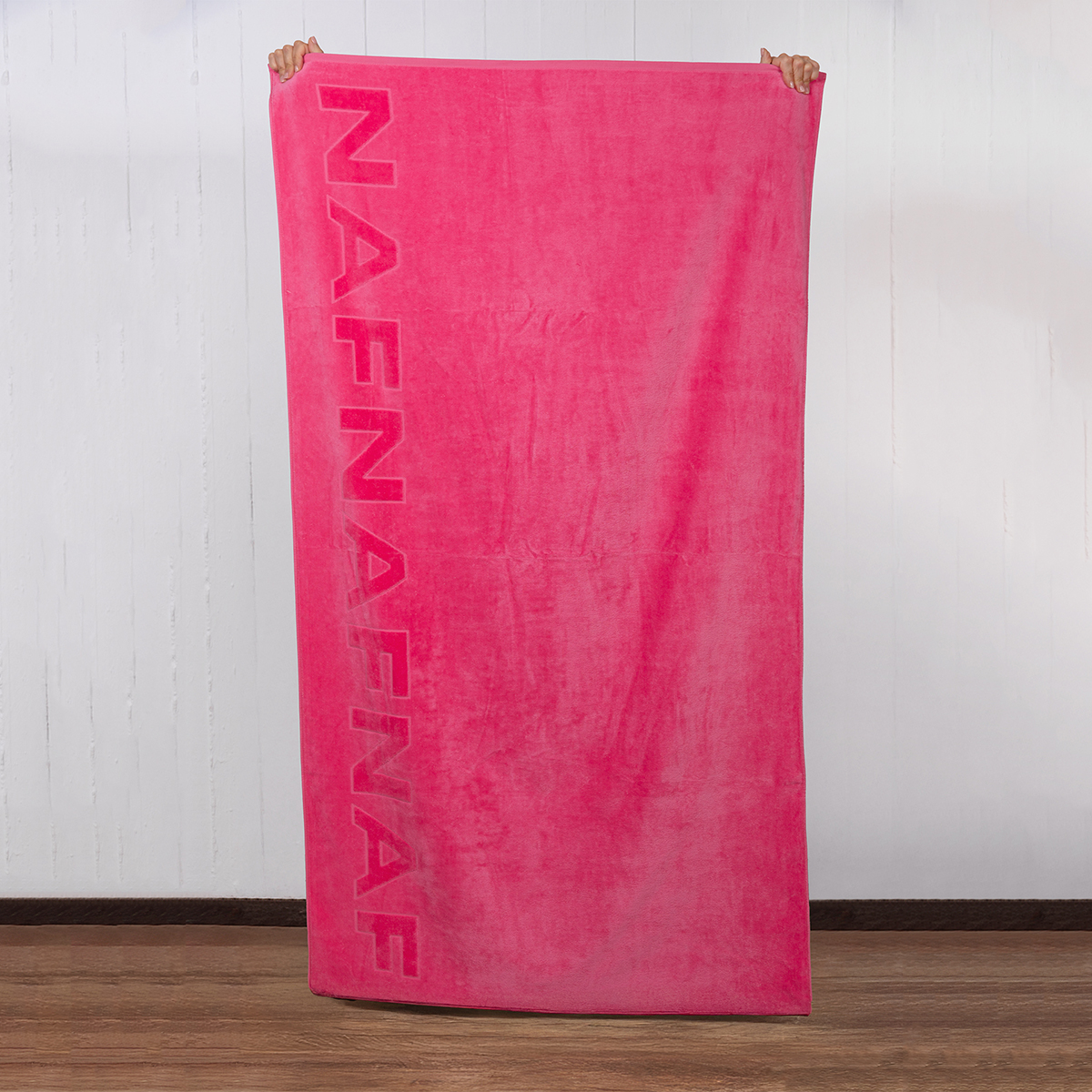 Πετσέτα Θαλάσσης (90x170) Naf-Naf Velour Pink