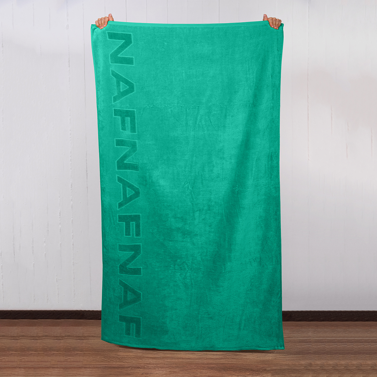 Πετσέτα Θαλάσσης (90x170) Naf-Naf Velour Petrol