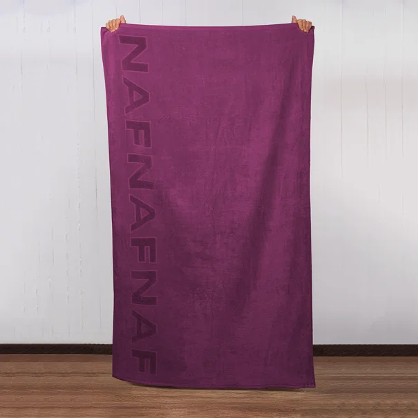 Πετσέτα Θαλάσσης (90x170) Naf-Naf Velour Viola
