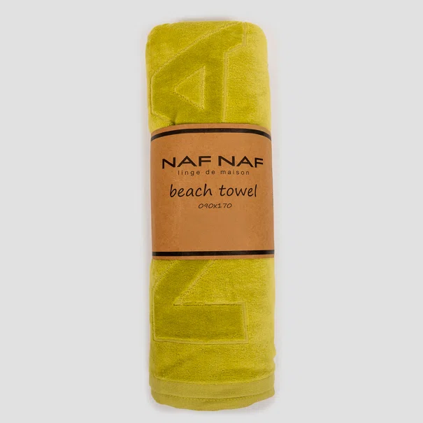 Πετσέτα Θαλάσσης (90x170) Naf-Naf Velour Citronelle