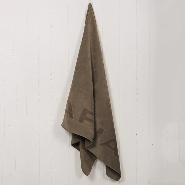 Πετσέτα Θαλάσσης (90x170) Naf-Naf Velour Taupe