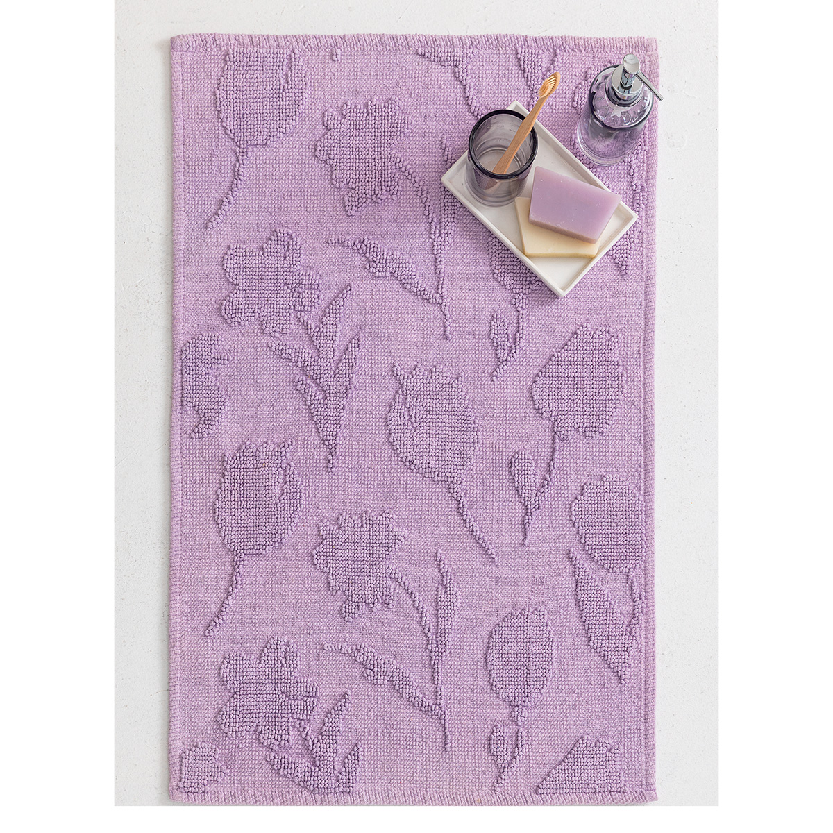 Πατάκι Μπάνιου (50x80) Palamaiki Yang Lilac