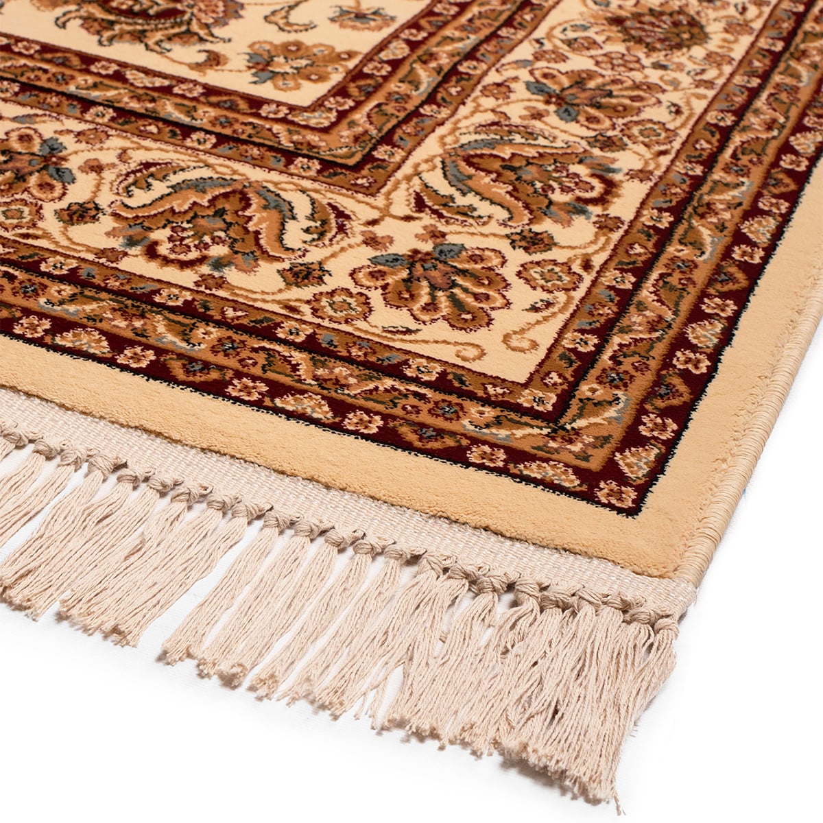 Χαλί Διαδρόμου (80x140) Βιοκαρπέτ Isfahan 3783B Cream/ Cream