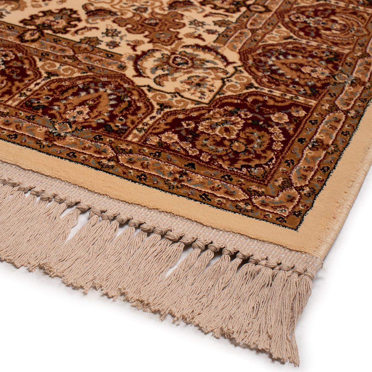 Χαλί Διαδρόμου (80x220) Βιοκαρπέτ Isfahan 2879A Cream/ Red
