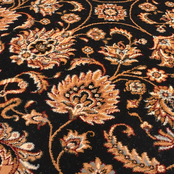 Χαλί Διαδρόμου (80x140) Βιοκαρπέτ Isfahan 3783B Black/ Cream