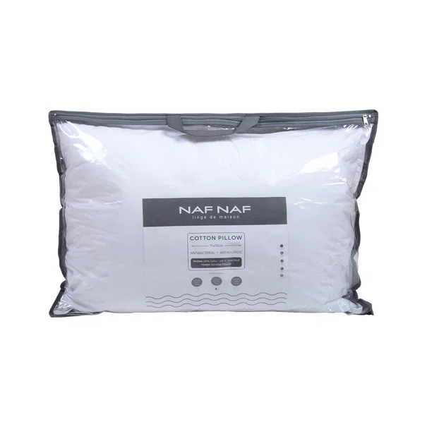Μαξιλάρι Ύπνου Μέτριο (50x70) Naf-Naf Cotton Hollowfiber 3D
