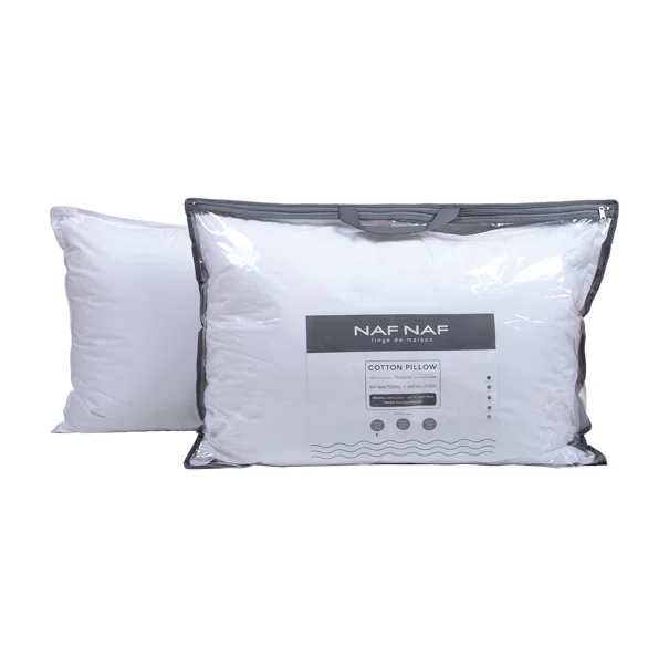 Μαξιλάρι Ύπνου Μαλακό (50x70) Naf-Naf Cotton Hollowfiber 3D