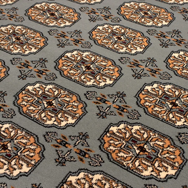 Χαλί (133x190) Βιοκαρπέτ Isfahan 5602A Blue/ Cream