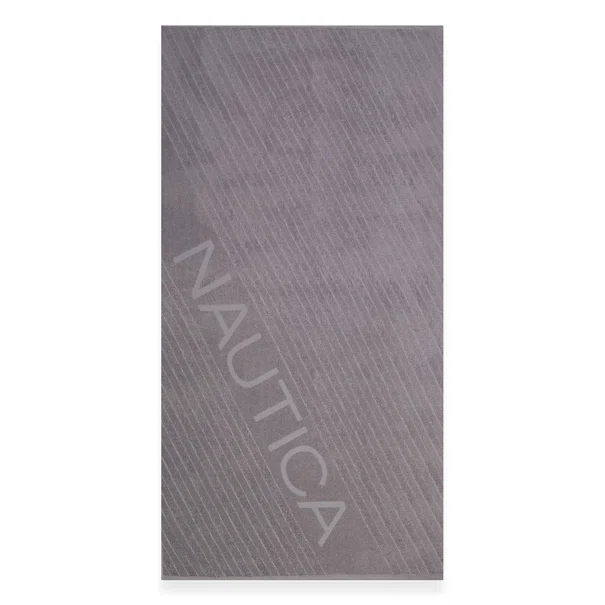 Πετσέτα Θαλάσσης (90x170) Nautica By Nef-Nef Homeware Nau Navy Grey
