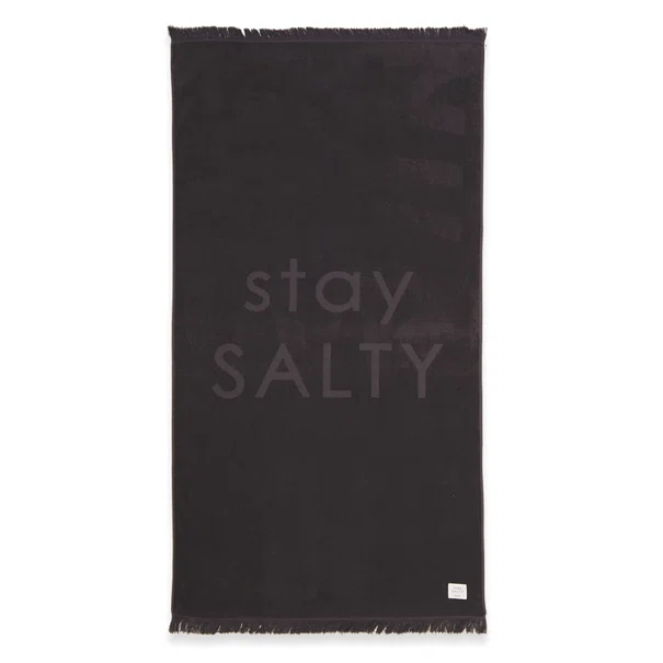 Πετσέτα Θαλάσσης (90x170) Nef-Nef Homeware Stay Salty Black