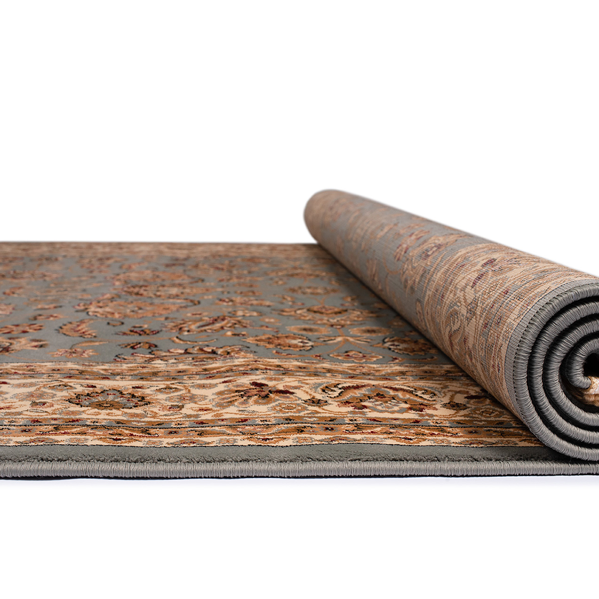 Χαλί (200X250) Βιοκαρπέτ Isfahan 3783B Blue Cream Χαλιά Σαλονιού Χειμερινά Κλασικά Spitishop