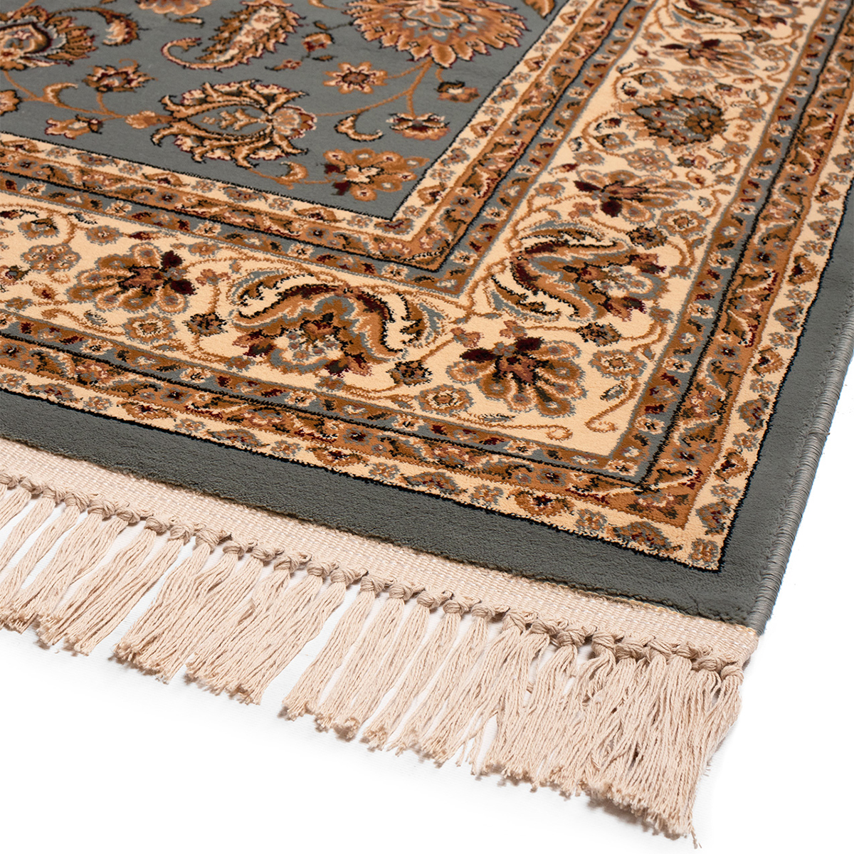 Χαλί (160x230) Βιοκαρπέτ Isfahan 3783B Blue/ Cream