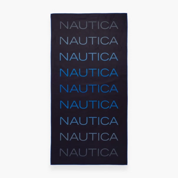 Πετσέτα Θαλάσσης Microfiber (80x160) Nautica By Nef-Nef Homeware Spread Black