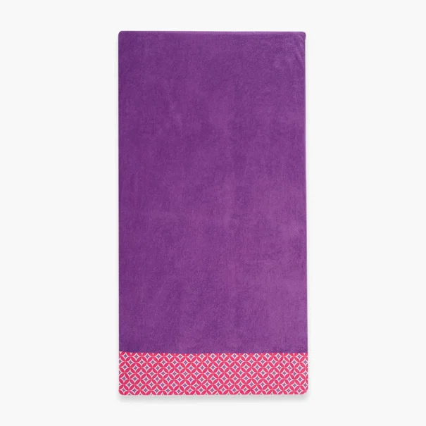 Πετσέτα Θαλάσσης (90x170) Nef-Nef Homeware Sparkle Digital Purple