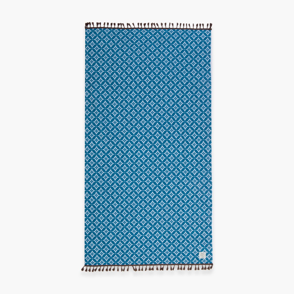 Πετσέτα Θαλάσσης (90x170) Nef-Nef Homeware Sparkle Fringes Denim