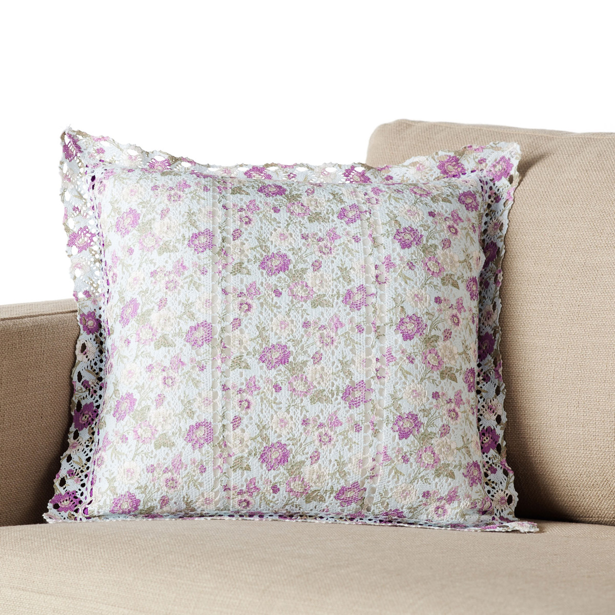 Διακοσμητική Μαξιλαροθήκη (43x43) Gofis Home Orchard Purple 020/20
