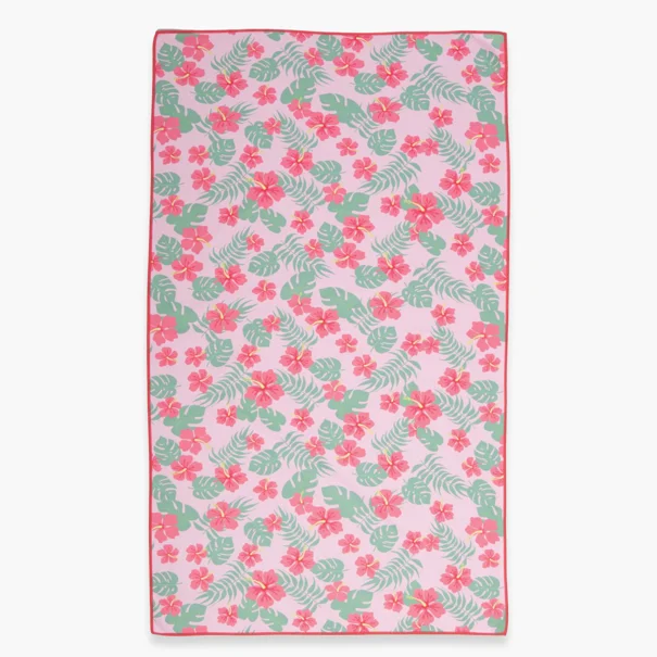 Παιδική Πετσέτα Θαλάσσης Microfiber (70x120) Nef-Nef Homeware Let's Go Tropic Pink