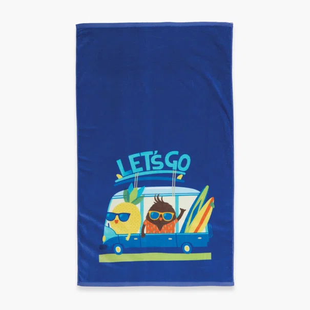 Παιδική Πετσέτα Θαλάσσης (70x120) Nef-Nef Homeware Let’s Go Blue