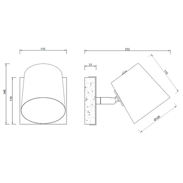 Σποτ Μονόφωτο Trio Lighting Bell 801900167