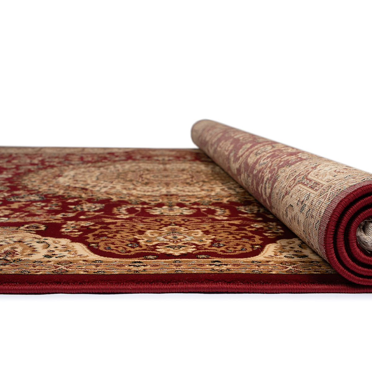 Χαλί Διαδρόμου (80X220) Βιοκαρπέτ Isfahan 2879A Red Cream Χαλιά Διάδρομοι Spitishop