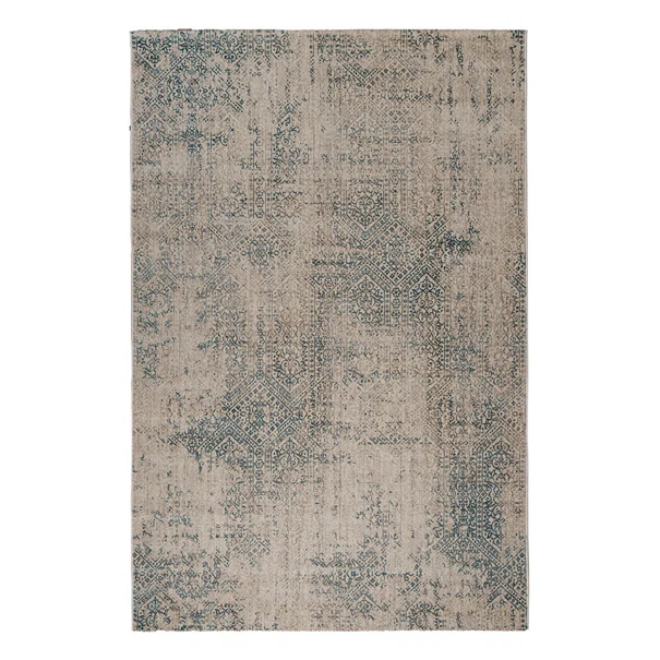 Χαλί Διαδρόμου (67x140) Βιοκαρπέτ Gossip 9186A Cream Blue