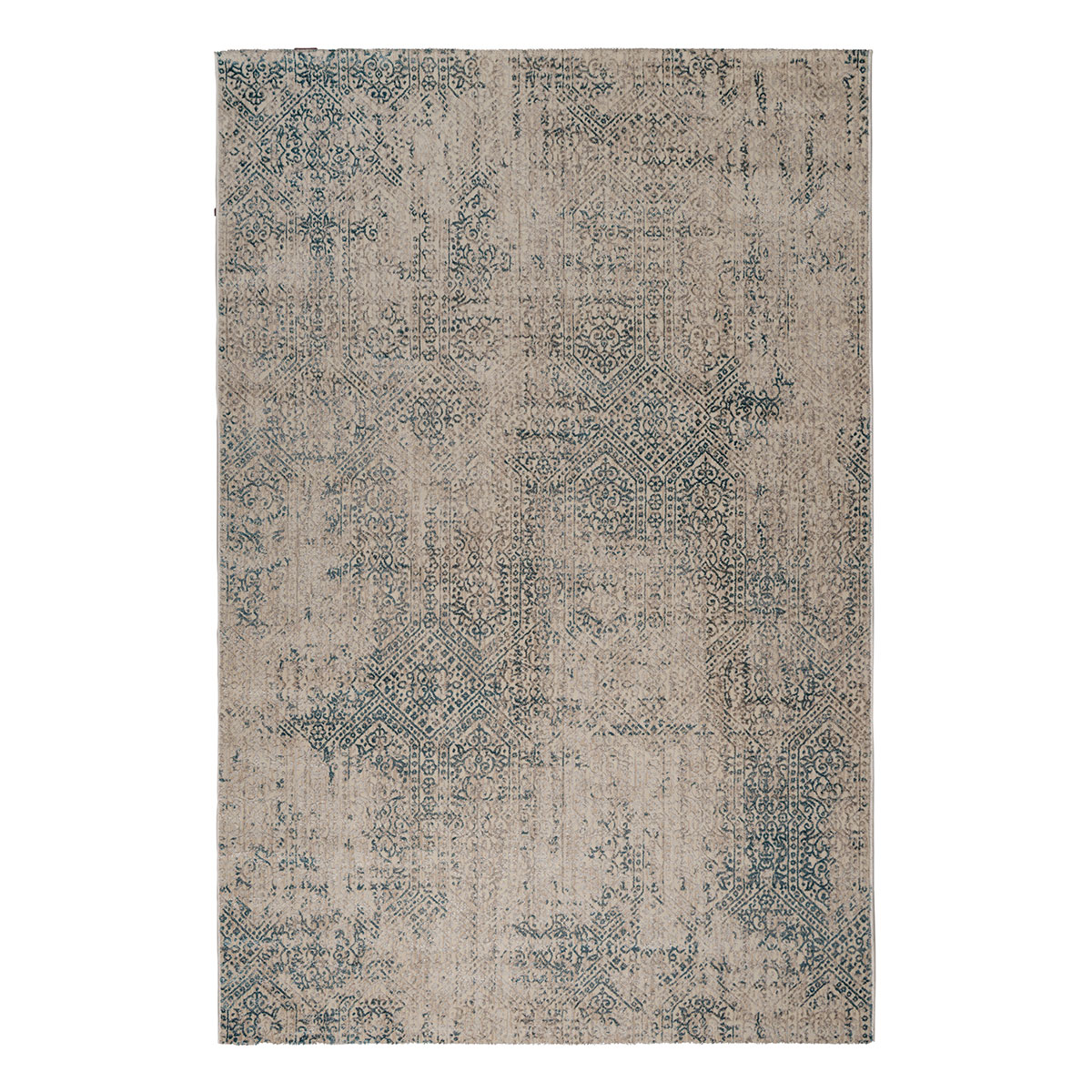 Χαλί Διαδρόμου (67x220) Βιοκαρπέτ Gossip 9186A Cream Blue