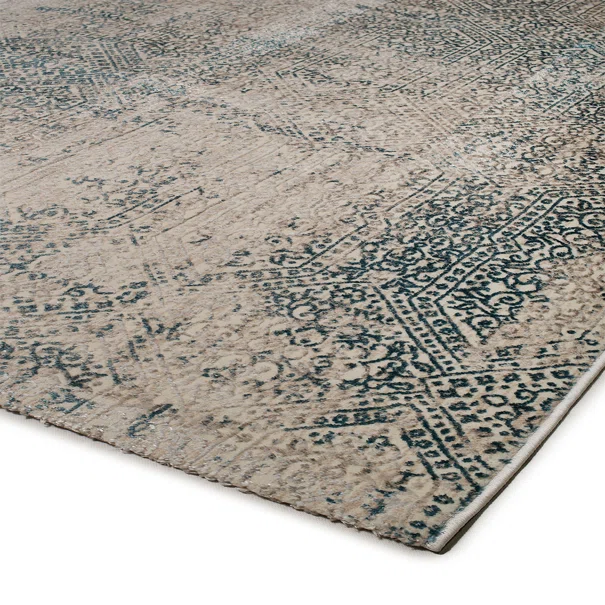 Χαλί All Season (200x290) Βιοκαρπέτ Gossip 9186A Cream Blue