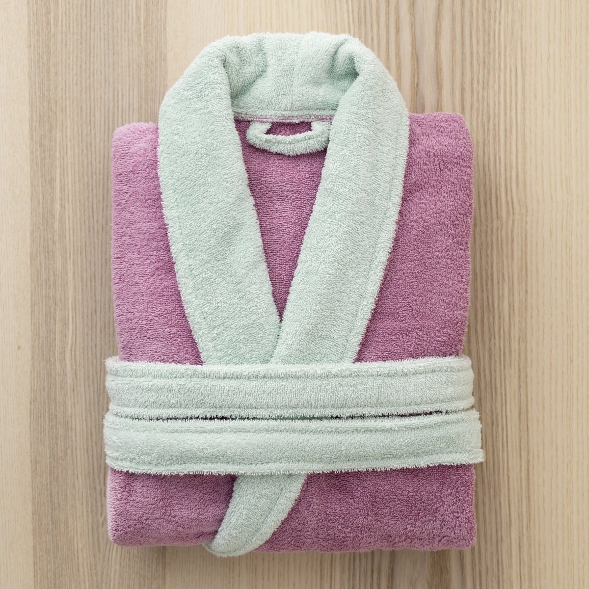 Μπουρνούζι Nima Ease Mauve Pink/Mint
