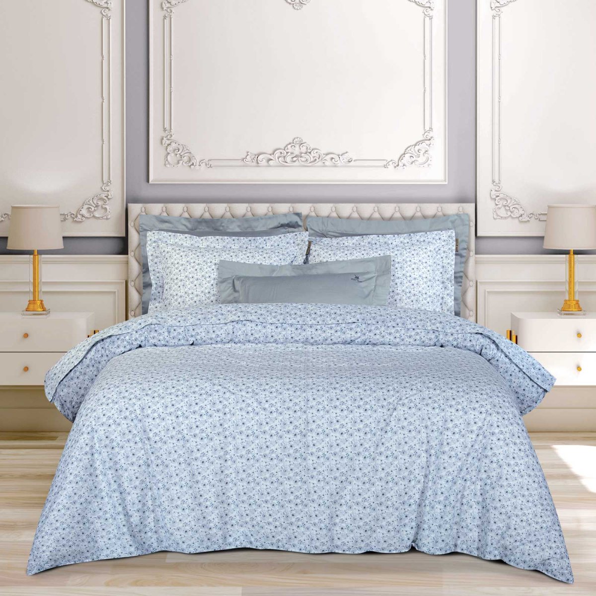 Ζεύγος Μαξιλαροθήκες Oxford (50X70) Greenwich Polo Club Loft 2376 Λευκά Είδη Κρεβατοκάμαρας Ύπνου Σετ Spitishop