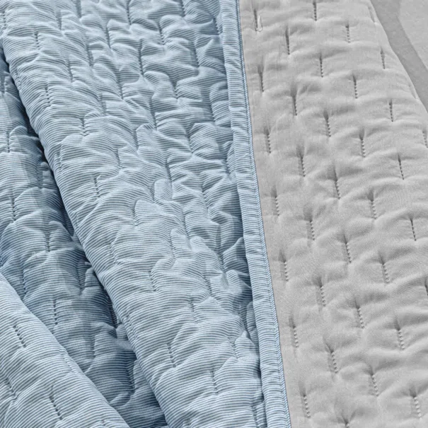Κουβερλί King Size (250x240) 2 Όψεων + Διακοσμητική Μαξιλαροθήκη Guy Laroche Arden Denim