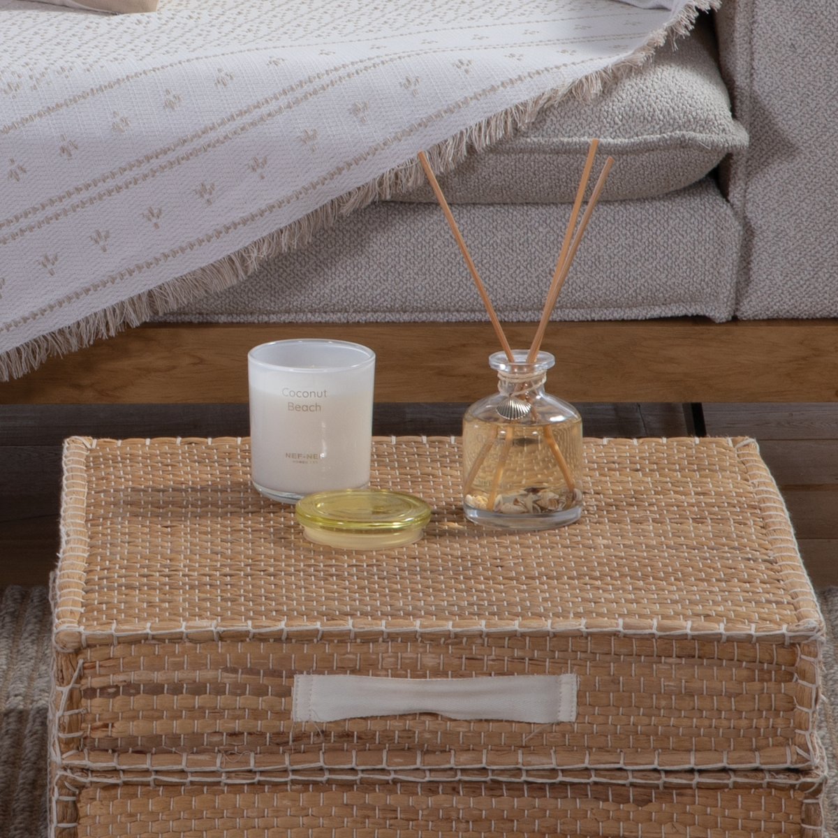 Κερί Αρωματικό 270Gr Nef-Nef Homeware Coconut Beach Διακόσμηση Αρωματικά Χώρου - Diffuser Κεριά Spitishop