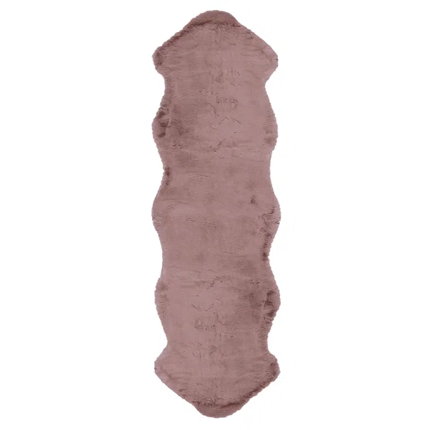 Χαλί Διαδρόμου Γούνινο (60x220) Βιοκαρπέτ Lapin Skin 07 Pink