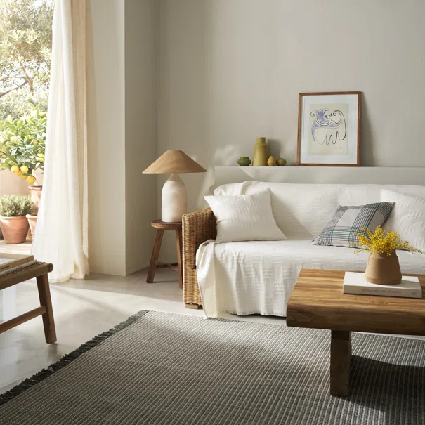 Ριχτάρι Καναπέ Τριθέσιου (180x300) Gofis Home Calyra Ivory 654/05
