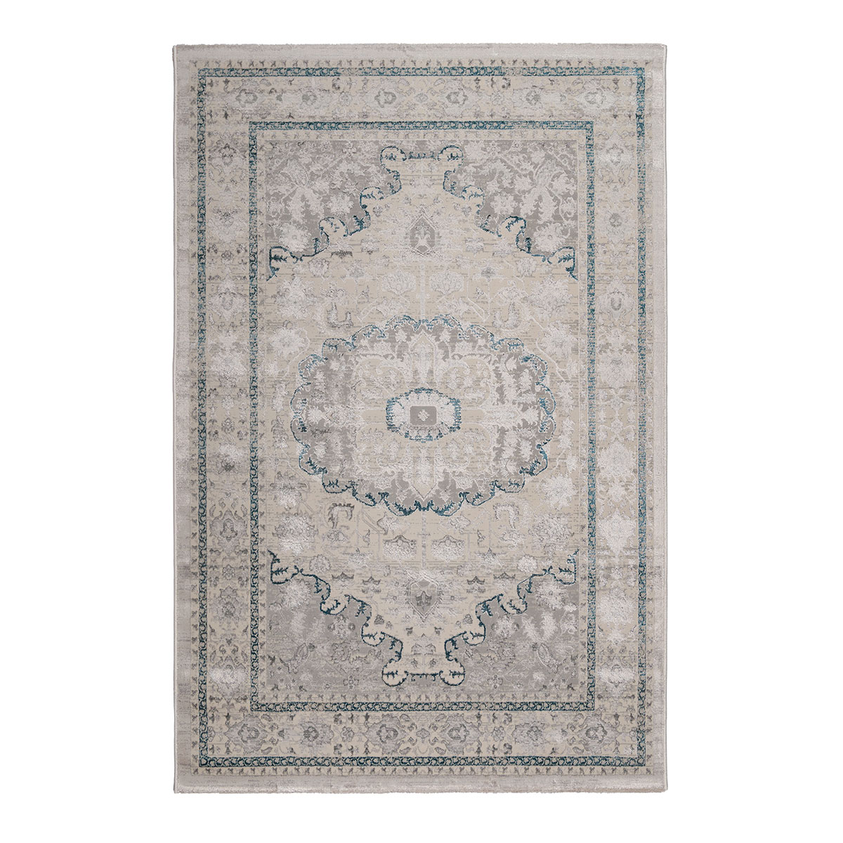 Χαλί Διαδρόμου (67x140) Βιοκαρπέτ Gossip 9860A Grey Blue