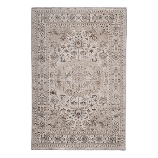 Χαλί All Season (200x250) Βιοκαρπέτ Gossip 9860B White Vizon