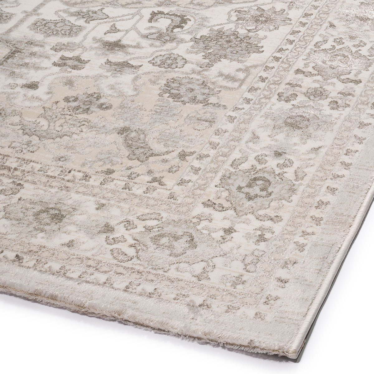 Χαλί All Season (200x250) Βιοκαρπέτ Gossip 9860B White Vizon