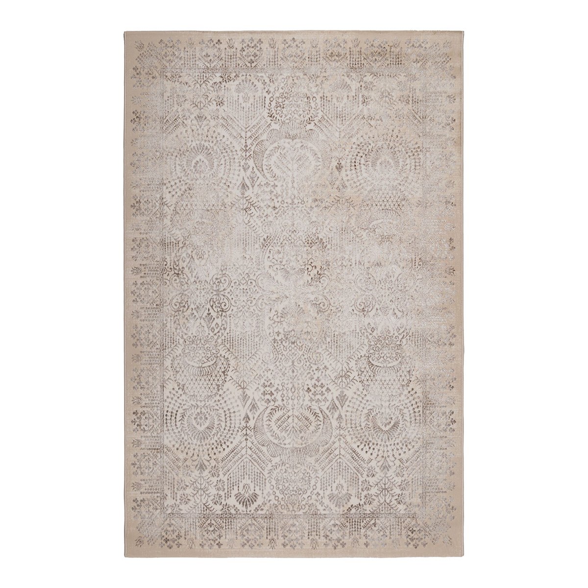 Χαλί All Season (200x290) Βιοκαρπέτ Gossip 9862A White Vizon