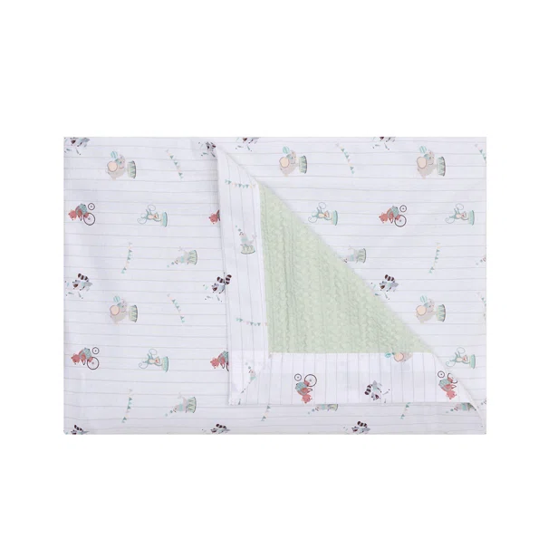 Κουβέρτα Πικέ Αγκαλιάς (70x100) 2 Όψεων Kentia Stylish Gonzo