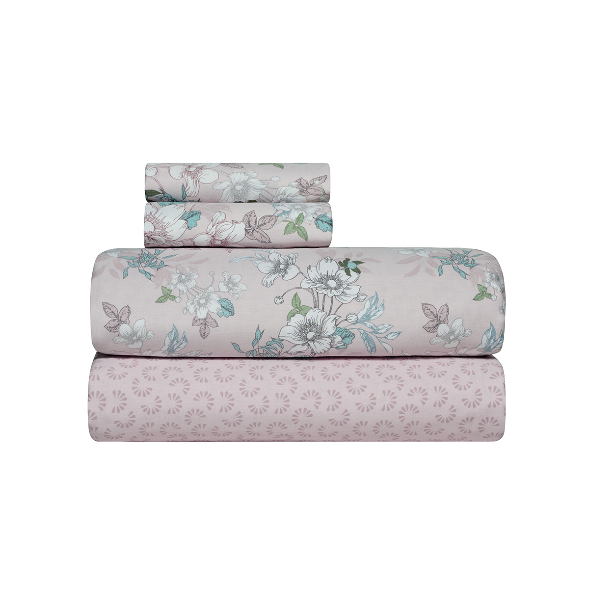 Σεντόνια King Size (Σετ) Kentia Stylish Vervita 18 Λευκά Είδη Κρεβατοκάμαρας Σετ Βαμβακερά Spitishop