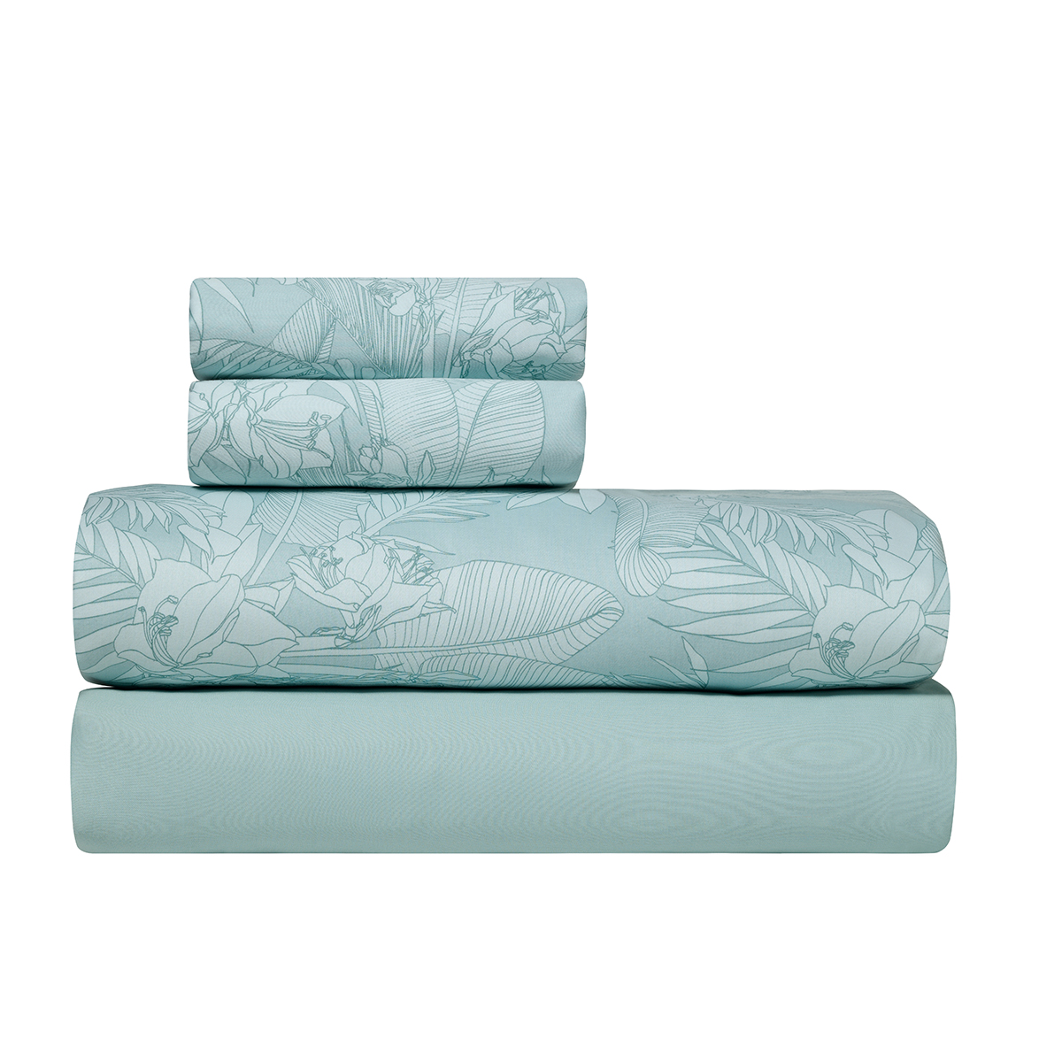 Σεντόνια King Size (Σετ) Kentia Stylish Solaya 10 Λευκά Είδη Κρεβατοκάμαρας Βαμβακοσατέν Spitishop