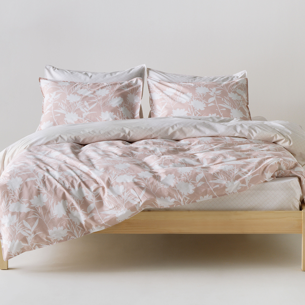 Παπλωματοθήκη Υπέρδιπλη (Σετ 225x245) 2 Όψεων Kentia Stylish Rosaira 18