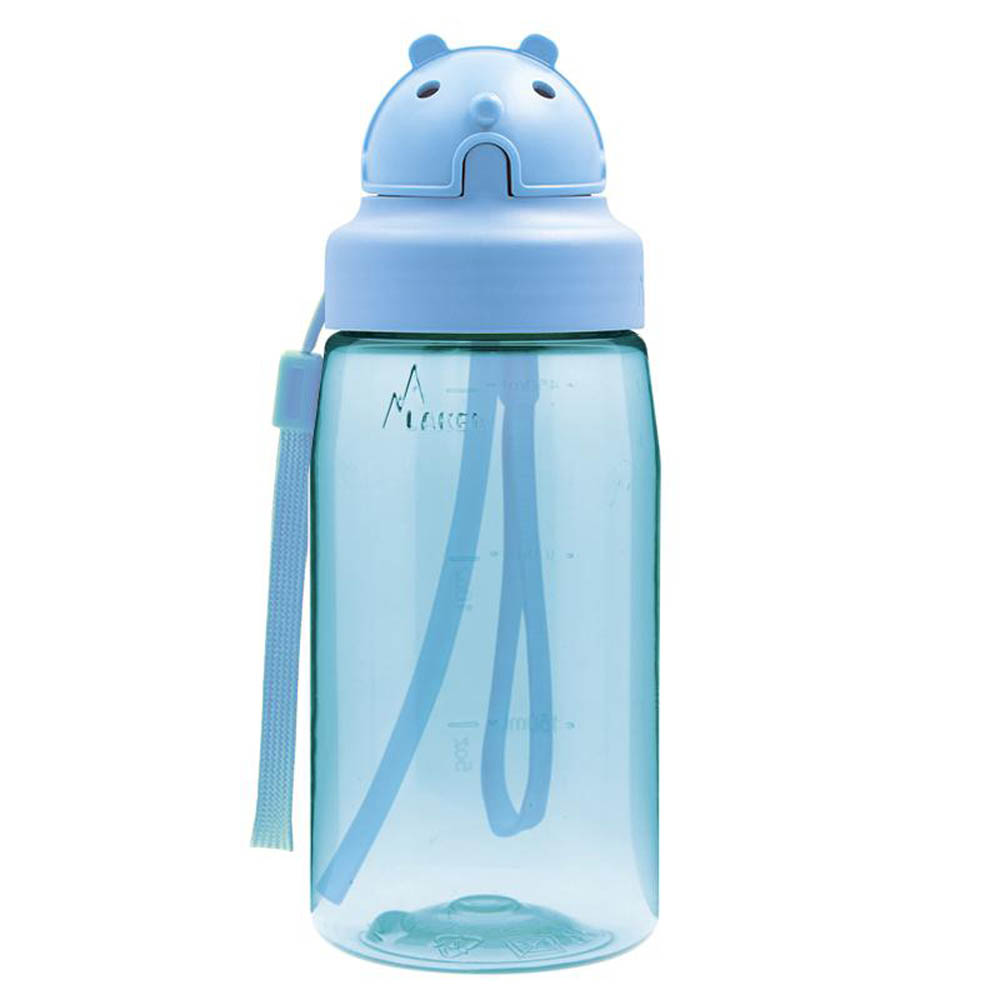 Παγούρι 450ml Με Καλαμάκι Laken Σιέλ