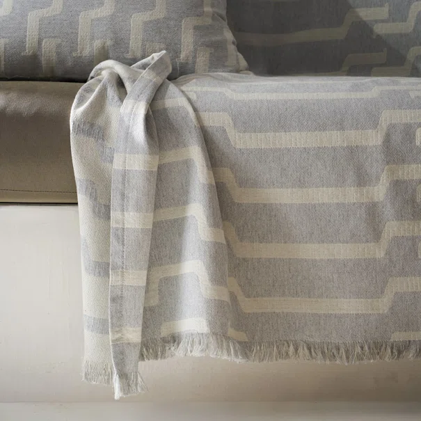 Ριχτάρι Καναπέ Τριθέσιου (180x310) Gofis Home Clover Grey 558/15