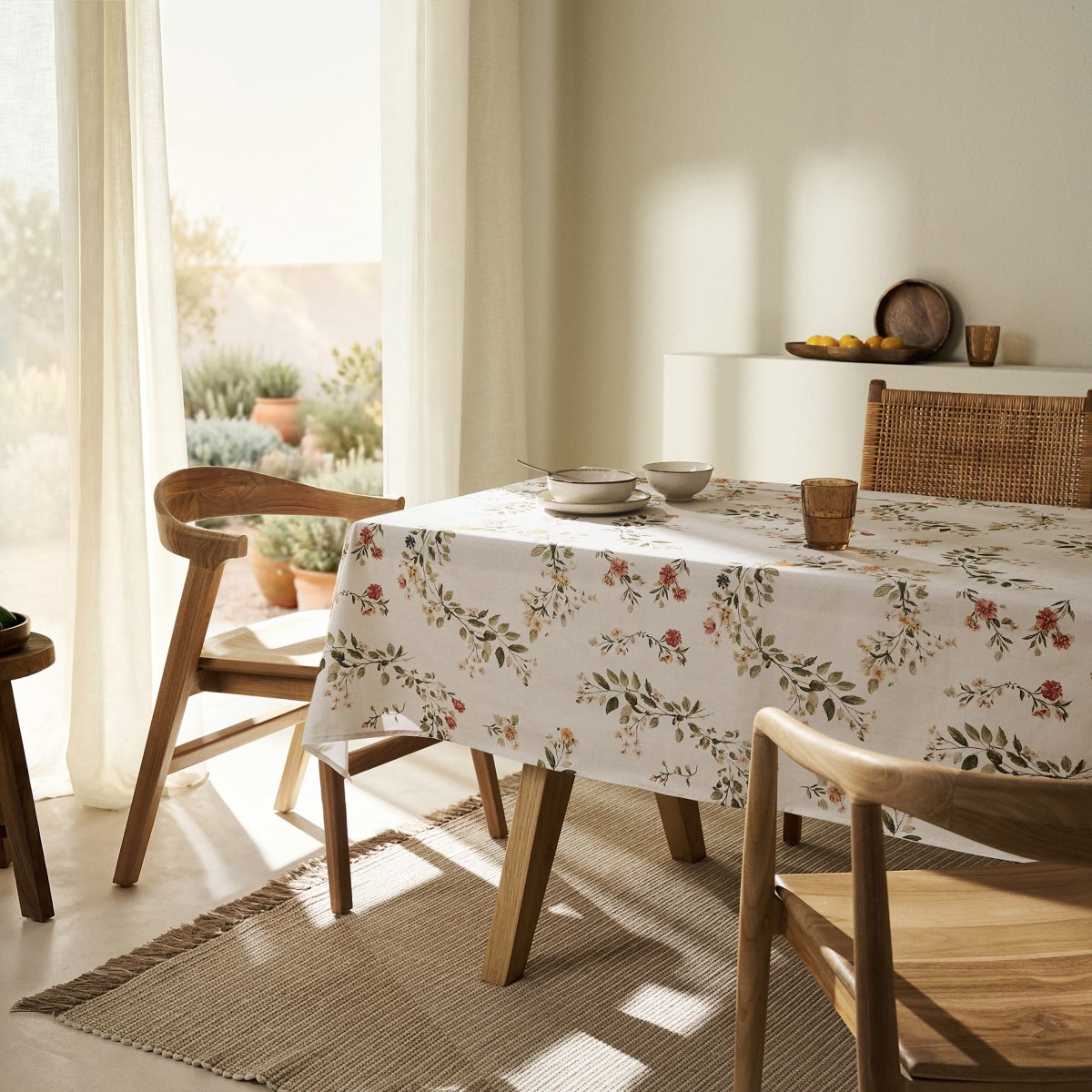 Αλέκιαστο Τραπεζομάντηλο (140x220) Gofis Home Octavia 417