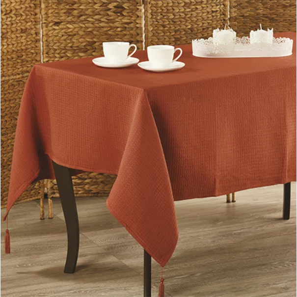 Τραπεζομάντηλο (140x180) Whitegg Z085/3 Terracotta