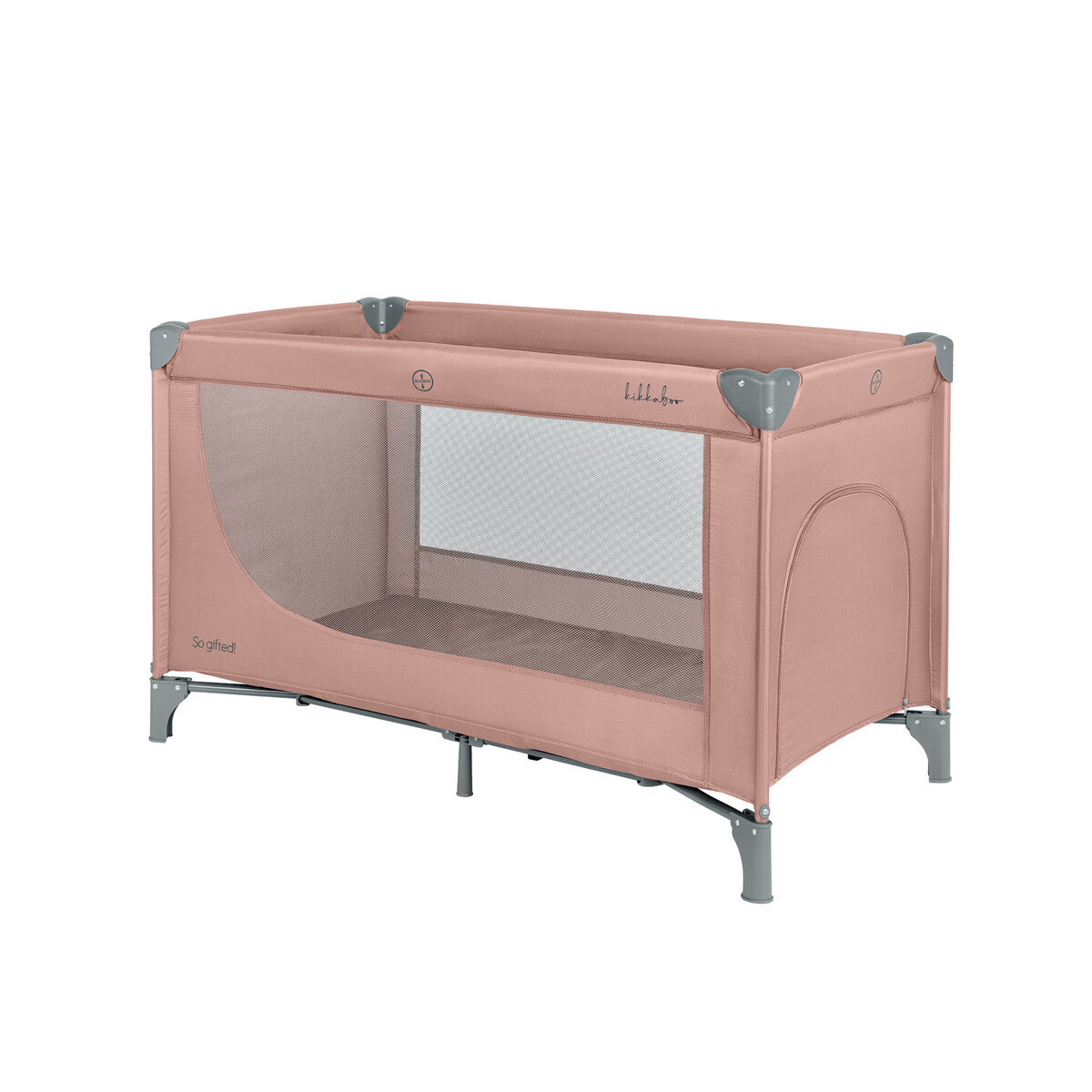 Παρκοκρέβατο (6+ Μηνών/Έως 15kg) Kikka Boo So Gifted Pink 2026
